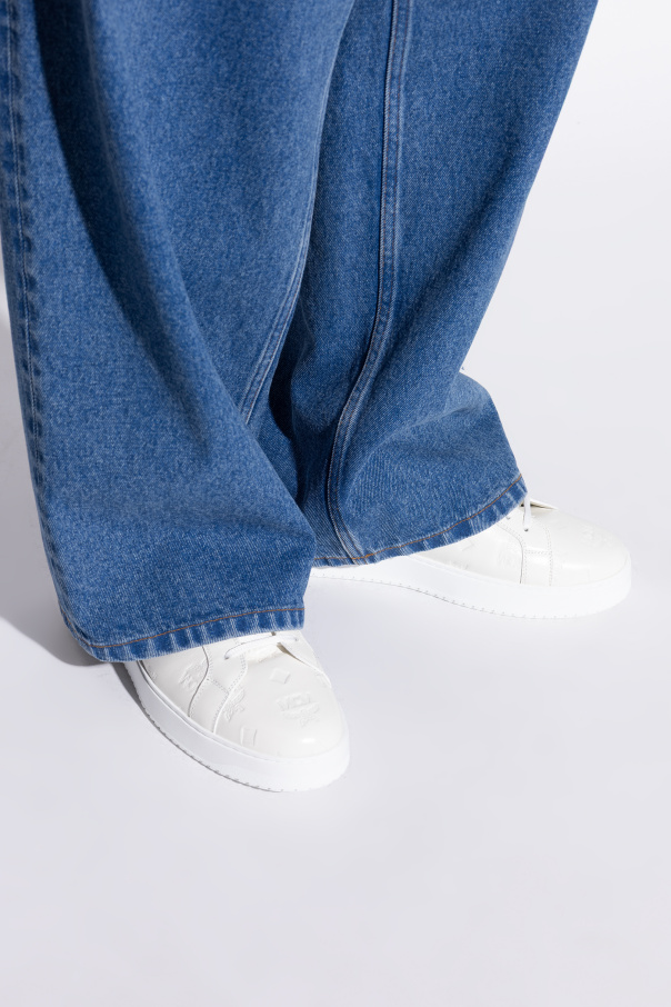 MCM Leather sports shoes