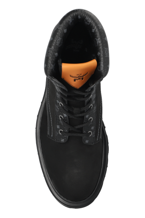 MCM Leather lace-up boots
