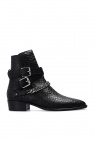 Amiri Leather ankle boots