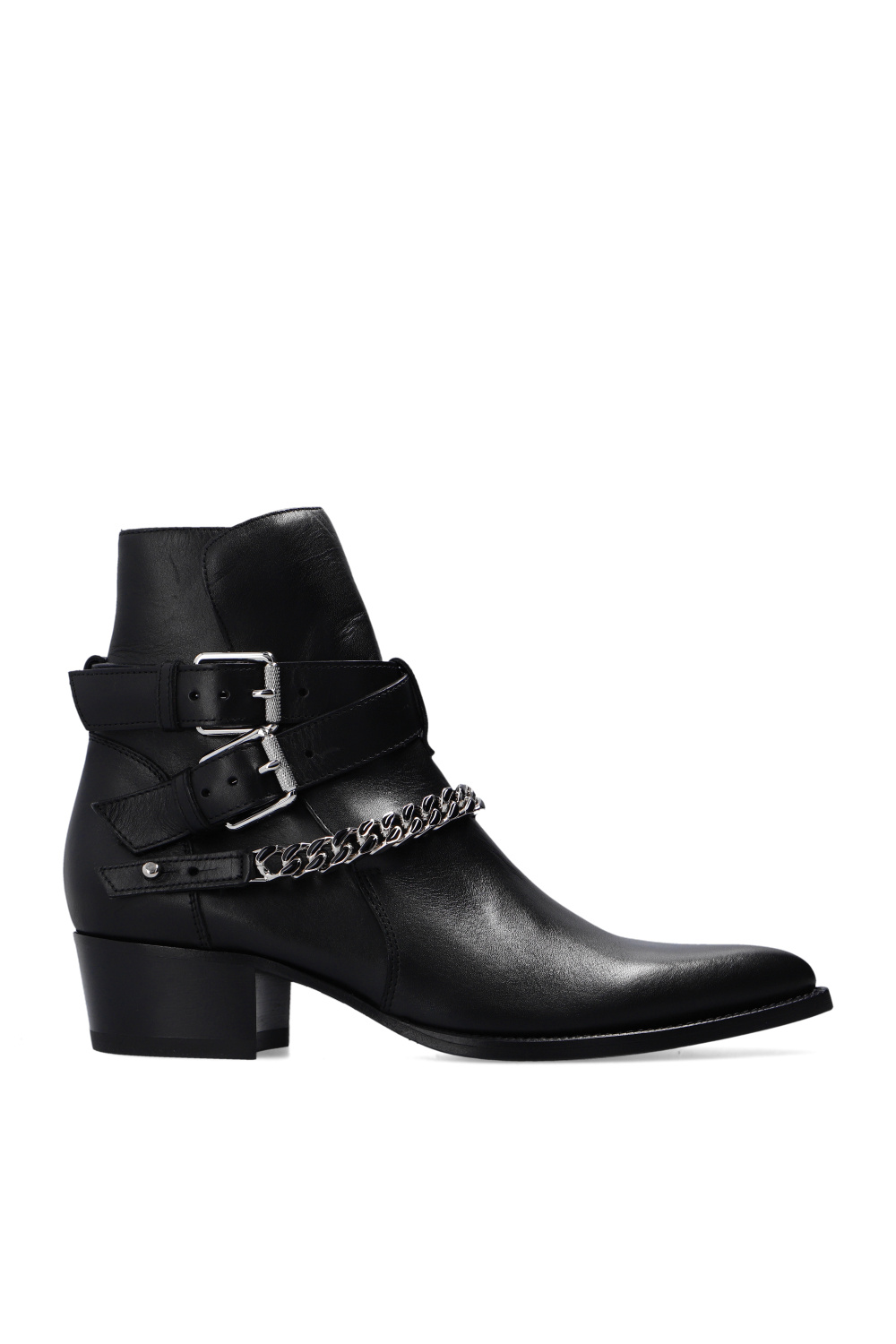 Silhouette glitter ankle boots Louis Vuitton Black size 39.5 EU in