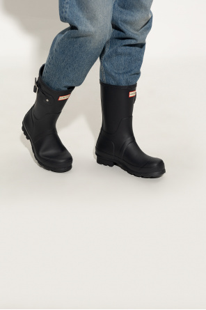 ‘original short’ rain boots od Hunter