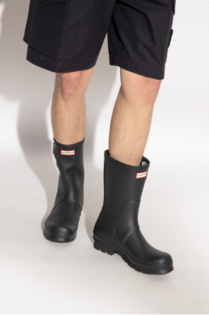 ‘original side adjustable short’ rain boots od Hunter