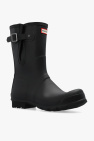 Hunter BLACK ‘Original Side Adjustable Short’ rain boots