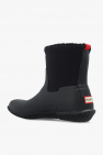 Hunter BLACK ‘Roll Top’ snow boots