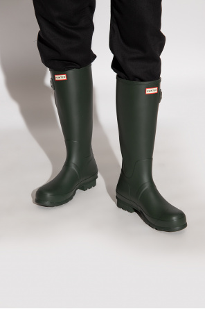 ‘original tall side adjustable’ rain boots od Hunter