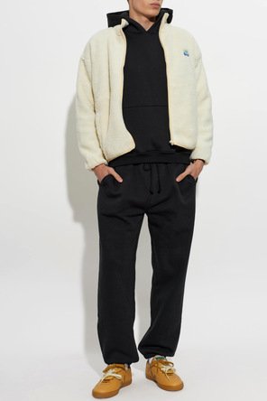 Veja Brown-beige leather low-top sneakers