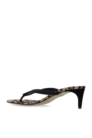 Dsquared2 Klapki na obcasie z logo