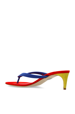 Dsquared2 Pantoletten mit Absatz mit Logo