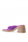 Miista ‘April’ heeled flip-flips