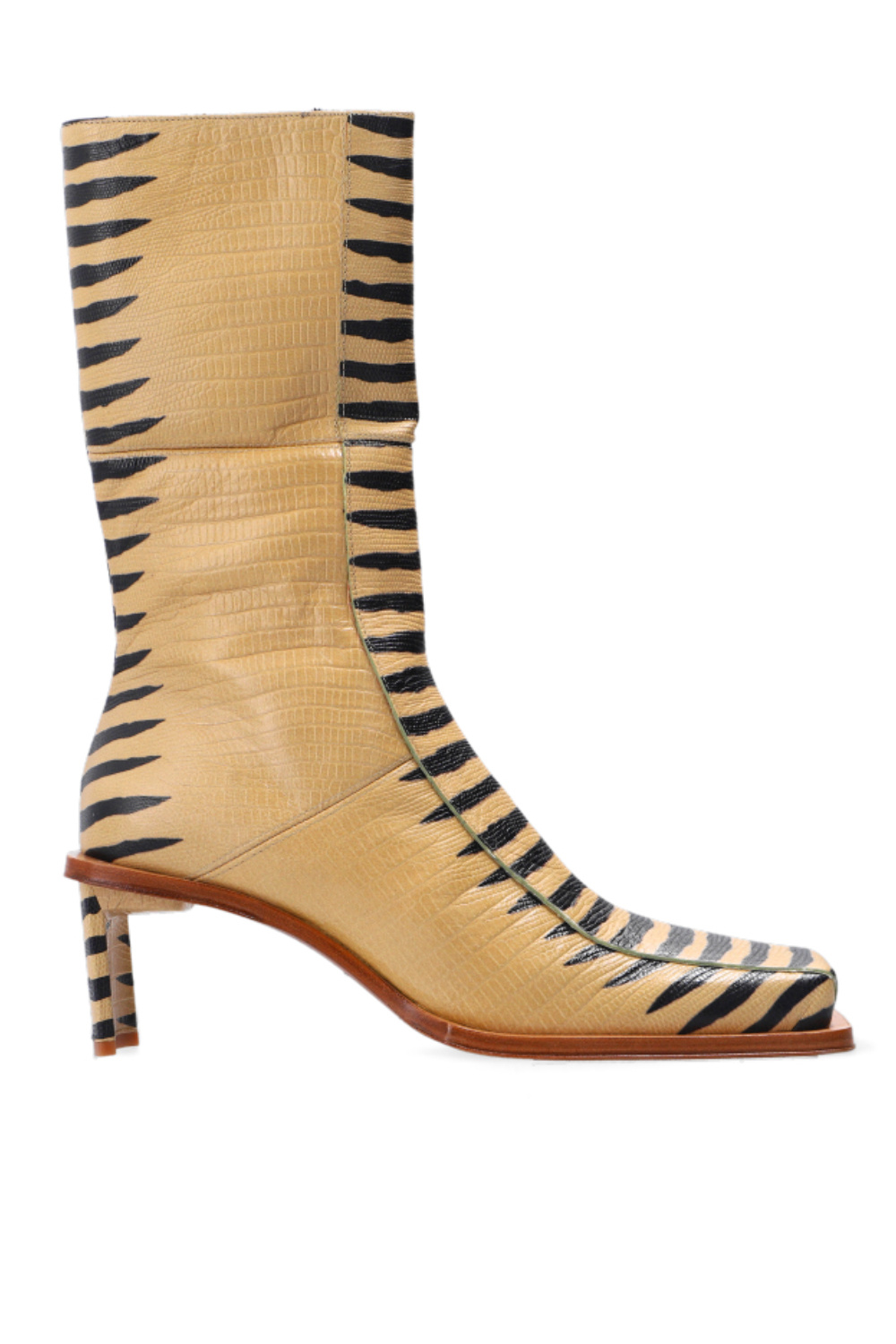 Beige ‘Amparo’ heeled ankle boots Miista - Vitkac GB