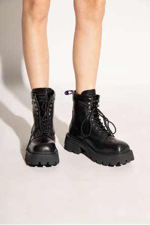 ’michigan’ leather combat boots od Eytys