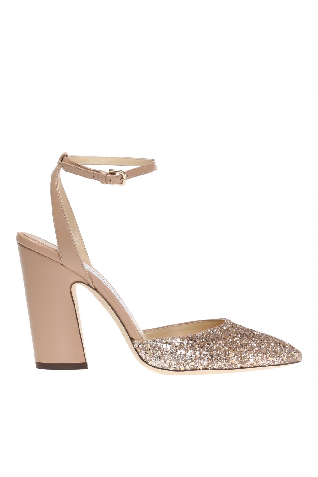 jimmy choo block heel shoes