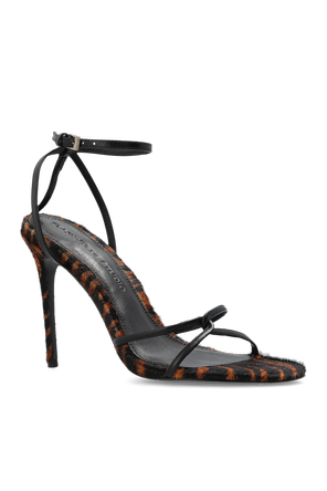 BLACK SUEDE STUDIO Sandale cu toc ‘Miley 100’