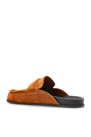 Jimmy Choo Zamszowe klapki `Milo`