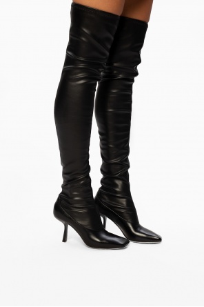 Jimmy Choo BLACK ‘Mire’ over-the-knee boots