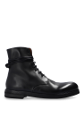 Marsell BLACK Leather ankle boots