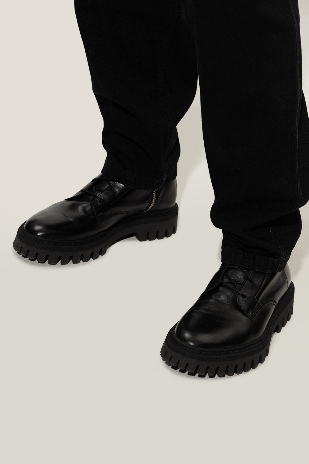 Iro Leather combat boots
