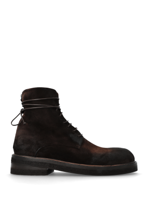 Suede ankle boots