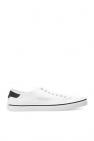 Balenciaga Men's Paris High Top Canvas Sneakers in White White