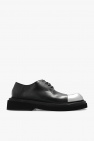 Marsell BLACK ‘Pollicione’ leather Derby shoes
