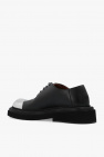 Marsell BLACK ‘Pollicione’ leather Derby shoes
