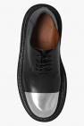 Marsell BLACK ‘Pollicione’ leather Derby shoes