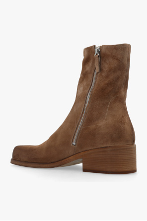 Marsell ‘Cassello’ jordan ankle boots in suede