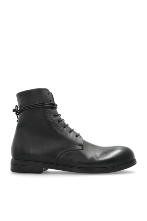 Leather ankle boots Zucca