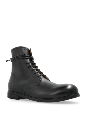 Marsell Skórzane buty `Zucca` za kostkę