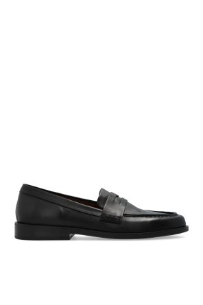 Skórzane buty typu `loafers`