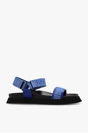 Sandals with logo od Moschino