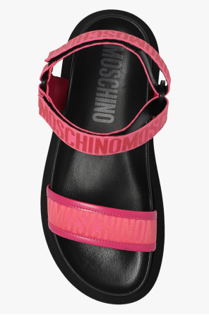 Moschino King Princess Boosts Wide-Leg Jeans with Chunky Sneakers for Sirius XM