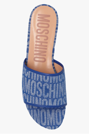 Moschino Slides with logo
