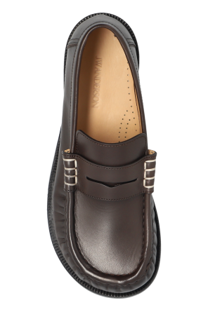 JW Anderson Leder-Loafer-Schuhe