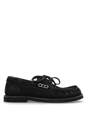 Suede shoes