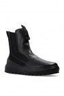 Stone Island Leather ankle boots