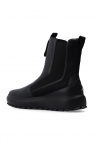 Stone Island Leather ankle boots