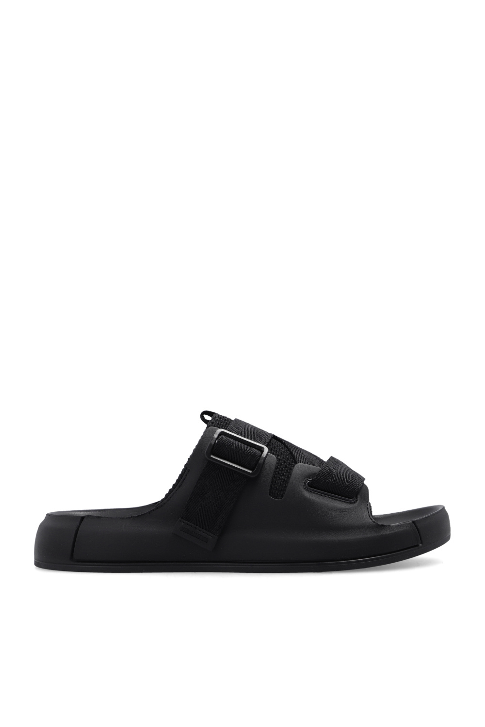 Stone Island Logo-embossed slides | Men's Shoes | Vitkac