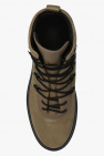 Stone Island GREEN Boots with logo