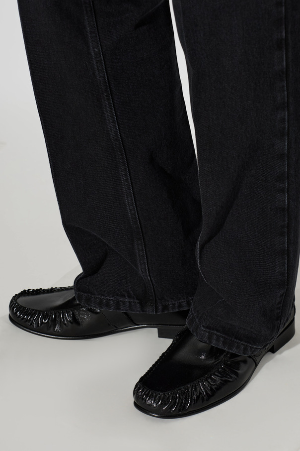 Marni Sapatos de couro tipo loafers