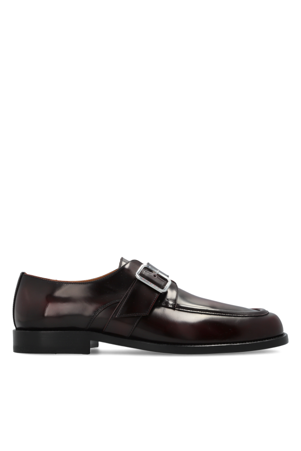 Leather shoes with a strap od Marni