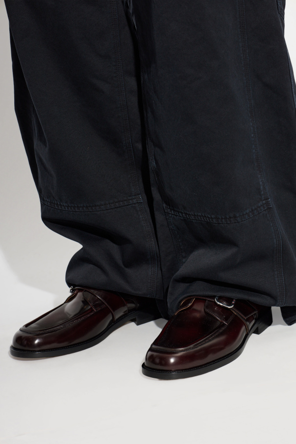 Marni Leather shoes with a strap
