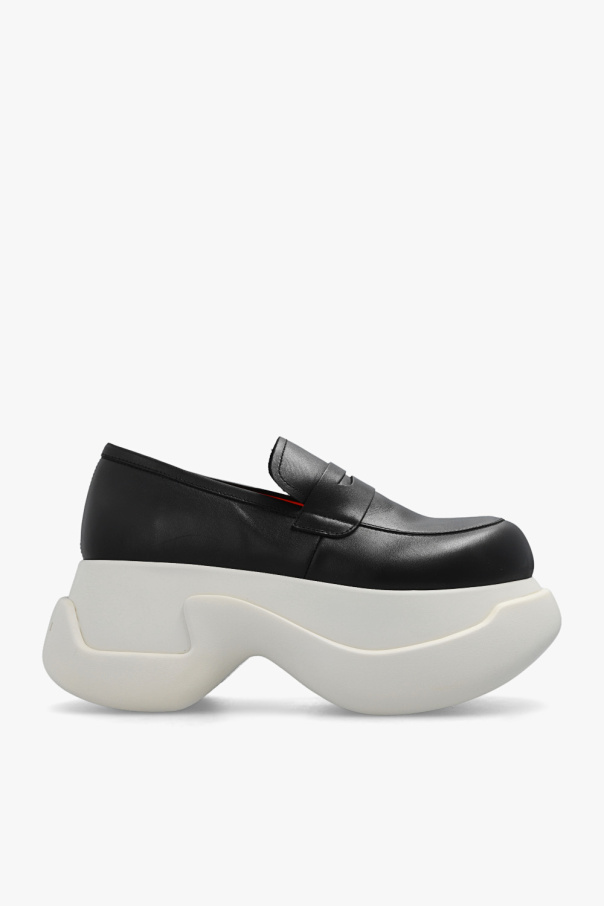 ‘aras 23’ platform little shoes od Marni