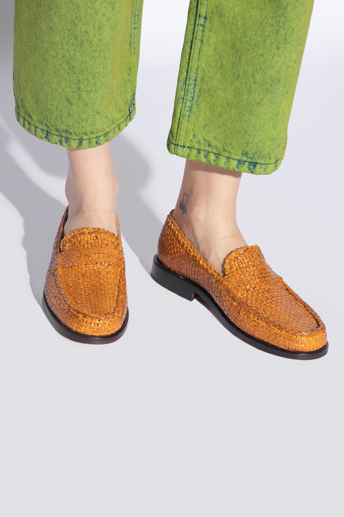 marni pouch ‘Bambi’ loafers