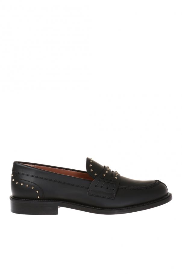 valentino studded loafers