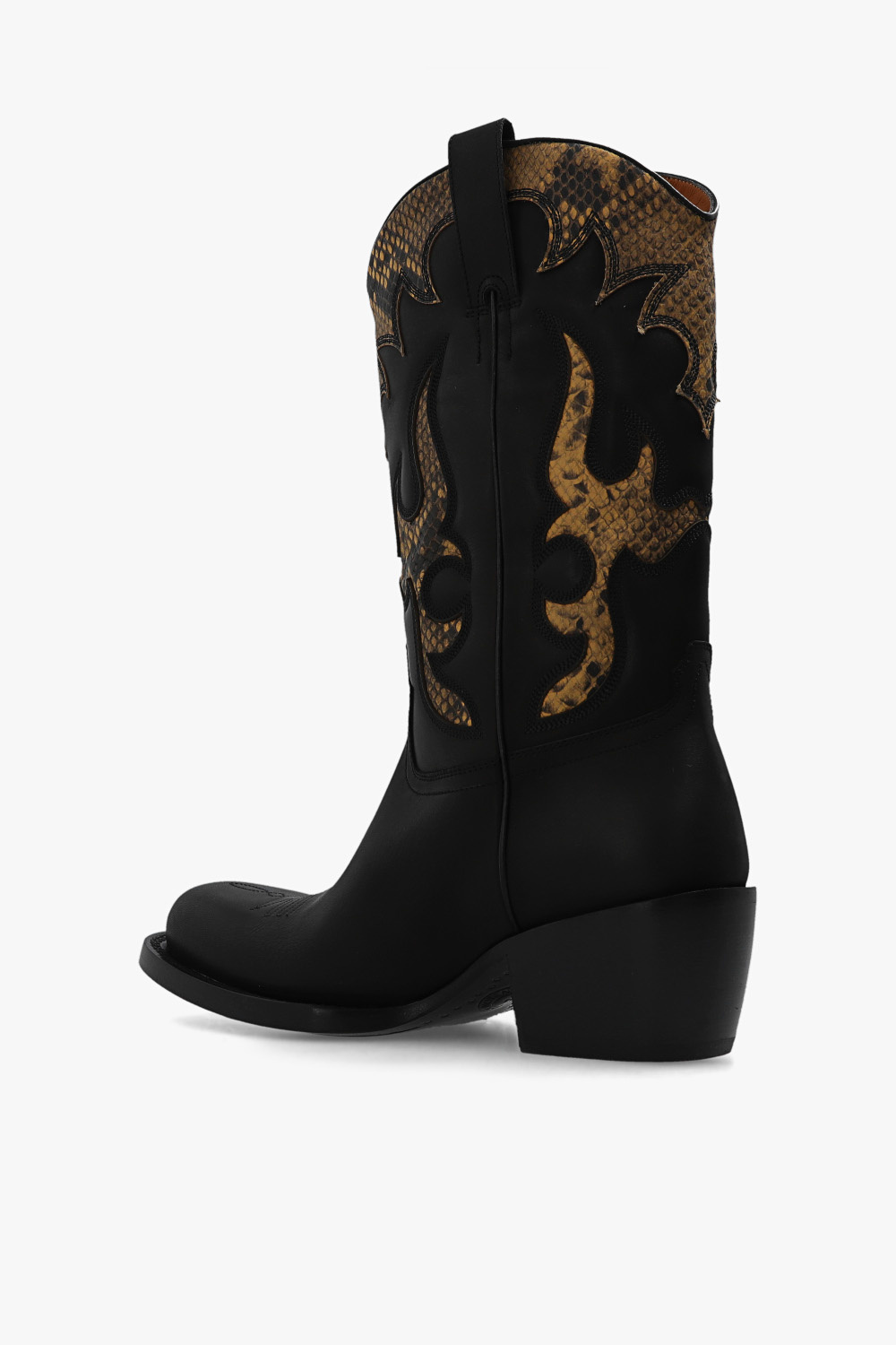 Dries Van Noten Leather cowboy boots