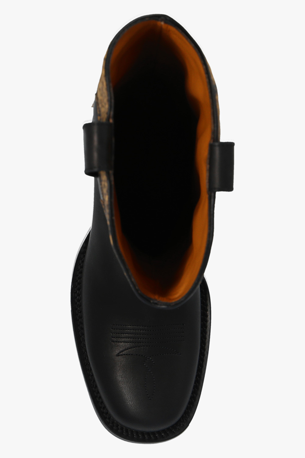 Dries Van Noten Leather cowboy boots