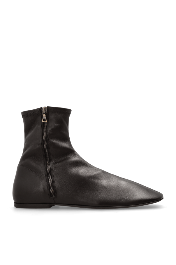 Dries Van Noten Leather ankle boots