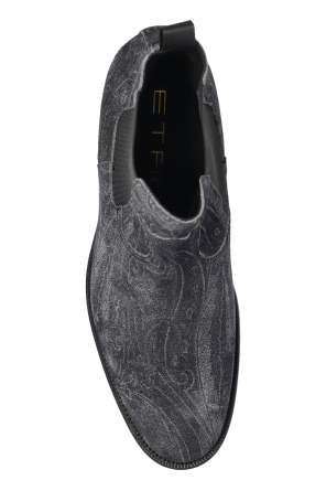 Etro Suede Chelsea boots