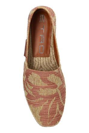 Etro Alpargatas con logo